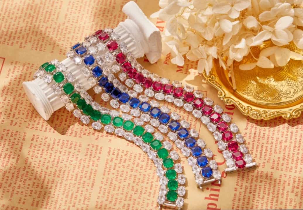 Couture Bracelet Zirconite Cubic Zirconia. 840B100