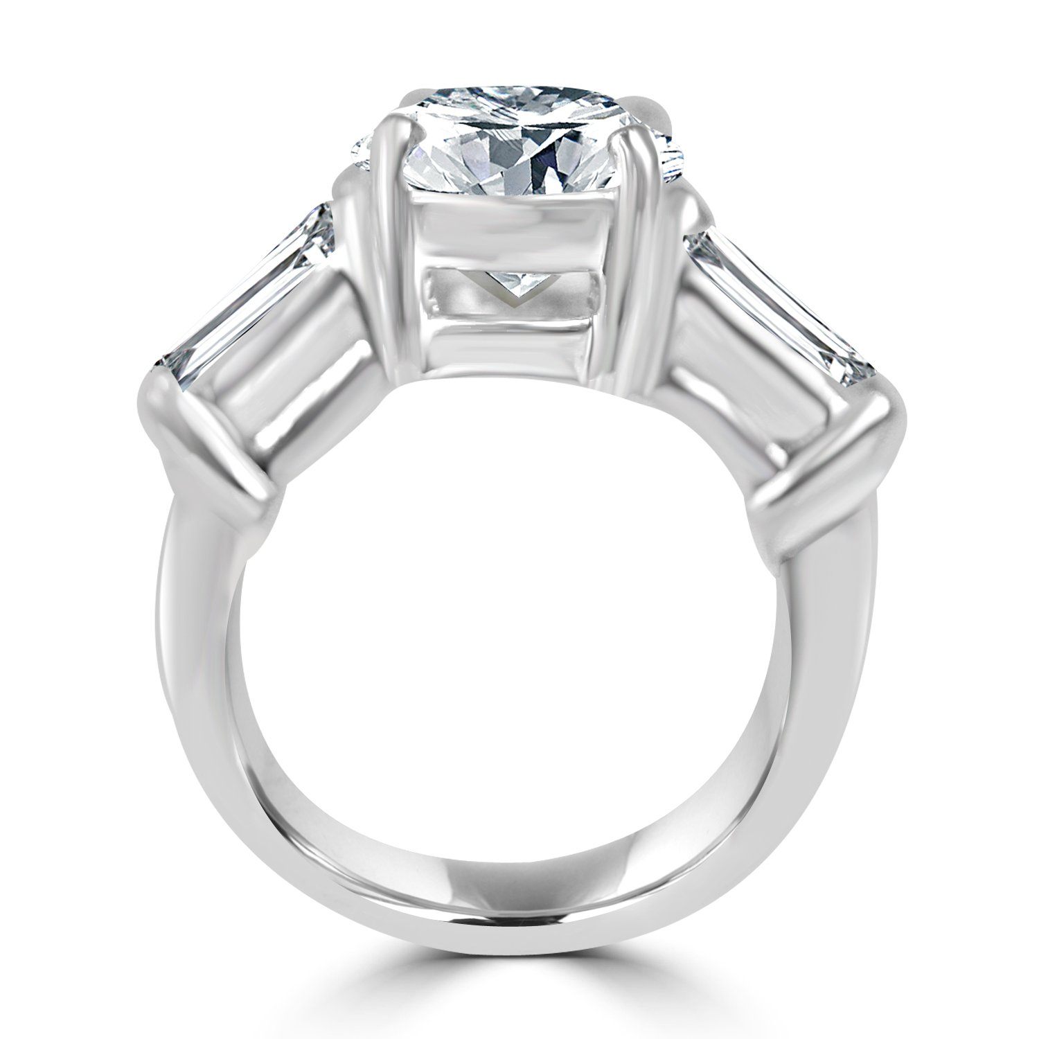 Oval Diamond Veneer Cubic Zirconia Ring 635R72089