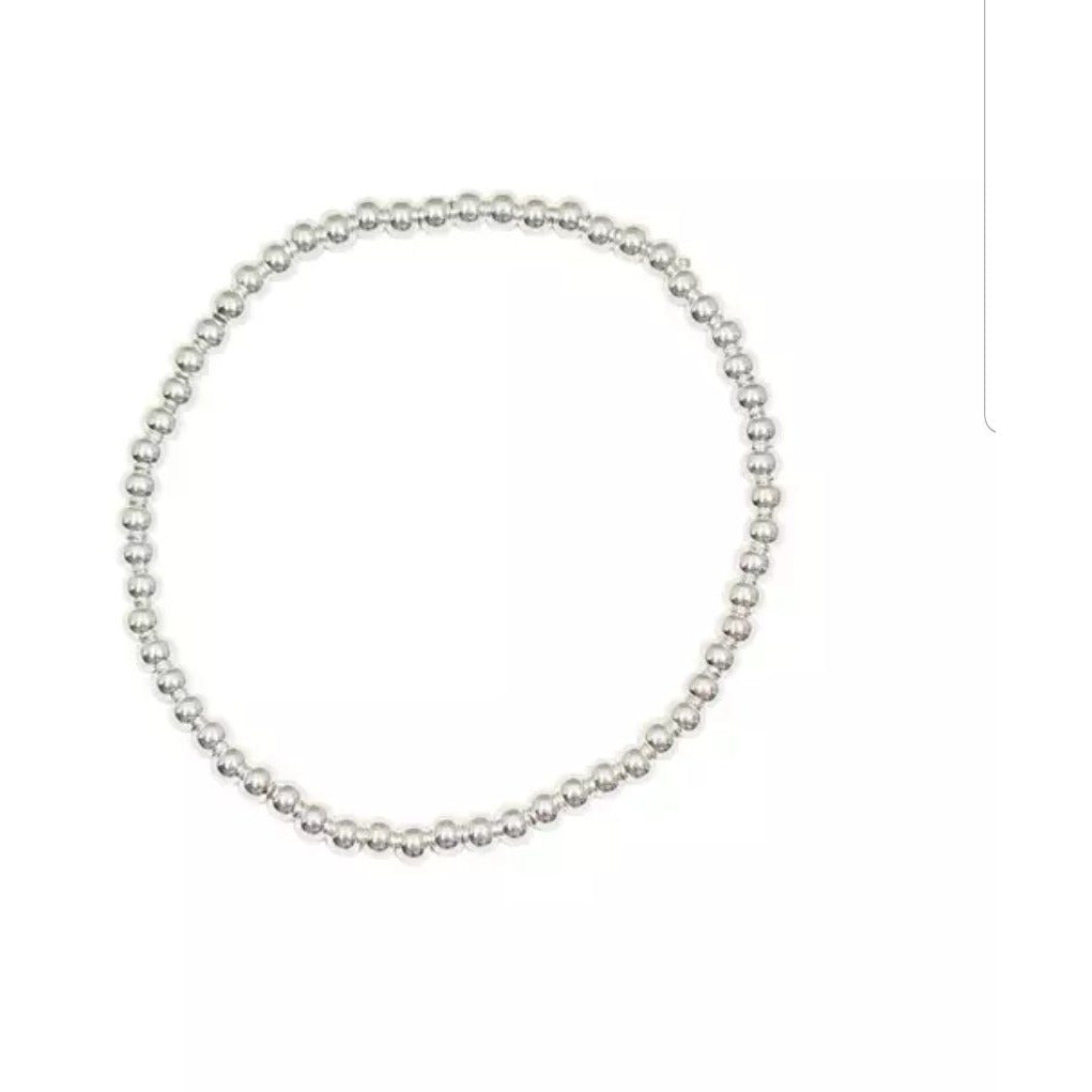 Never tarnish Zirconite Gold Bead stretch Bracelet