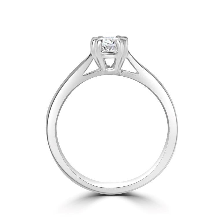 14K Gold Ring  0.5CT Diamond Veneer Cubic Zirconia 14K Gold Ring. 635R014K