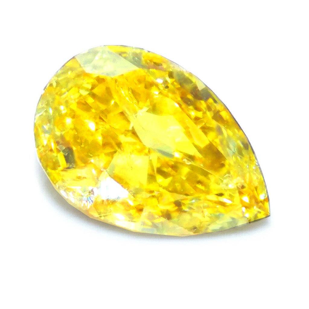 Pear shape Diamond Veneer Cubic Zirconia Loose Stone.