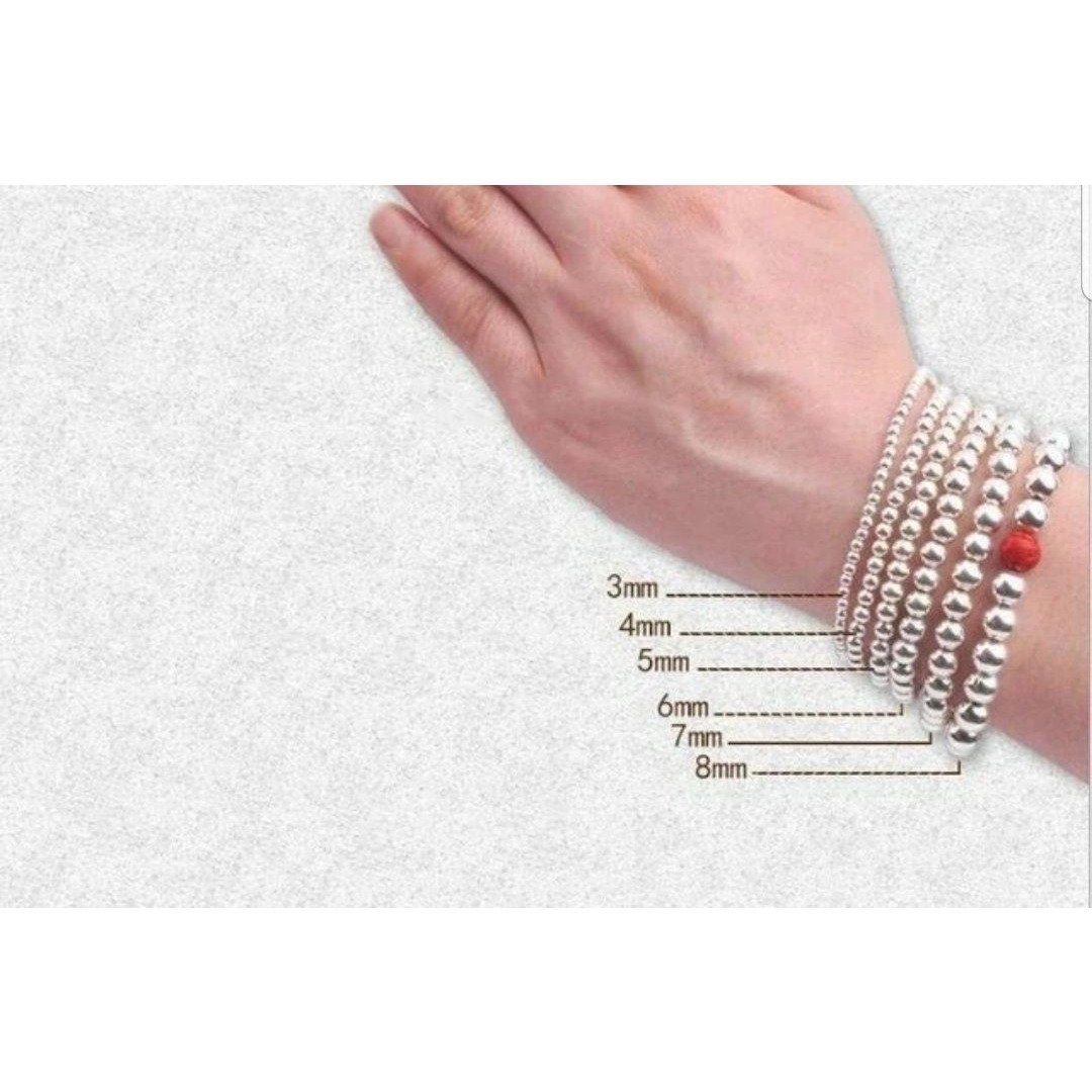 Never tarnish Zirconite Gold Bead stretch Bracelet