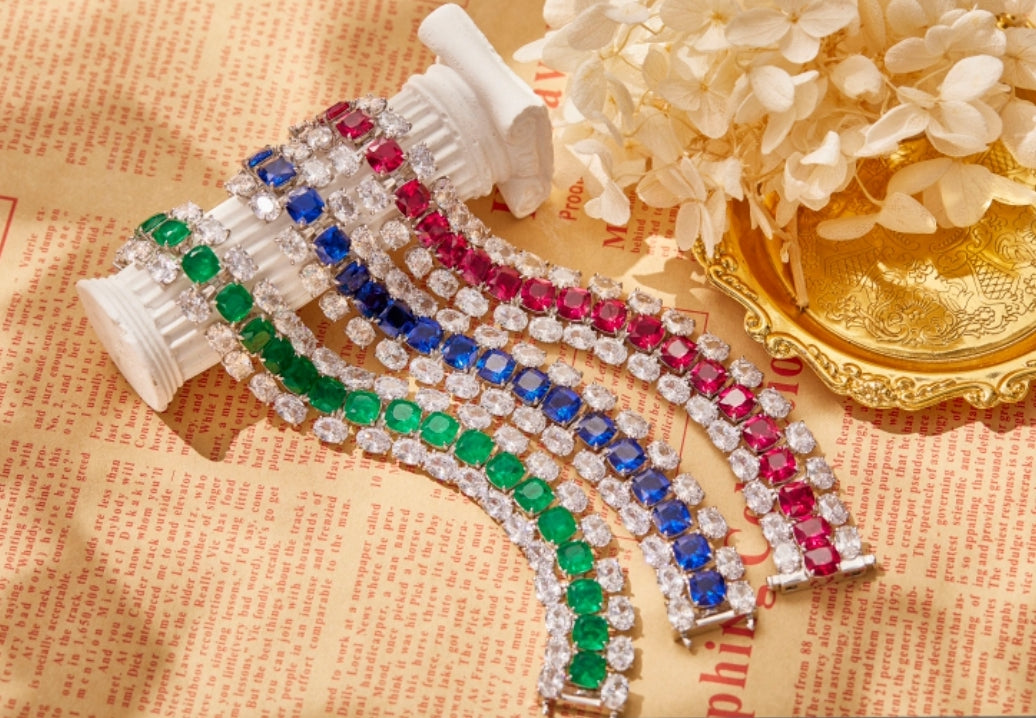 Couture Bracelet Zirconite Cubic Zirconia. 840B100