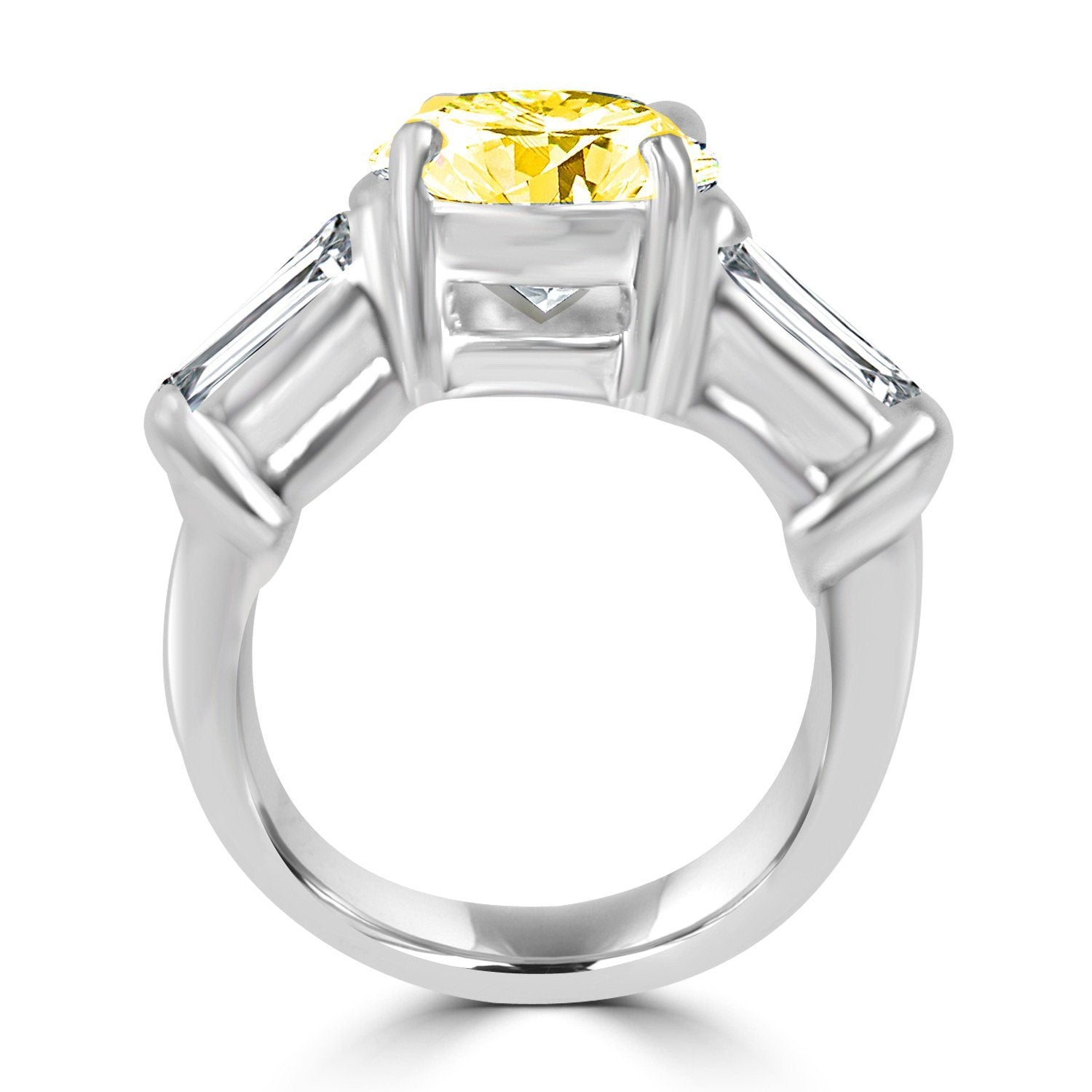 Oval Diamond Veneer Cubic Zirconia Ring 635R72089