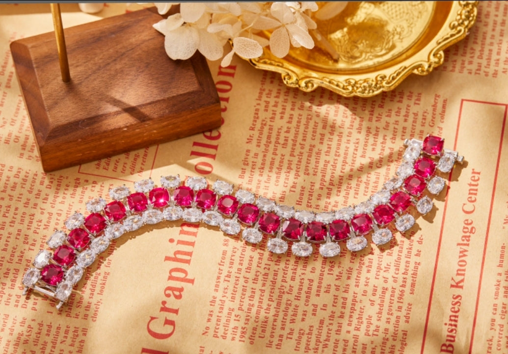 Couture Bracelet Zirconite Cubic Zirconia. 840B100