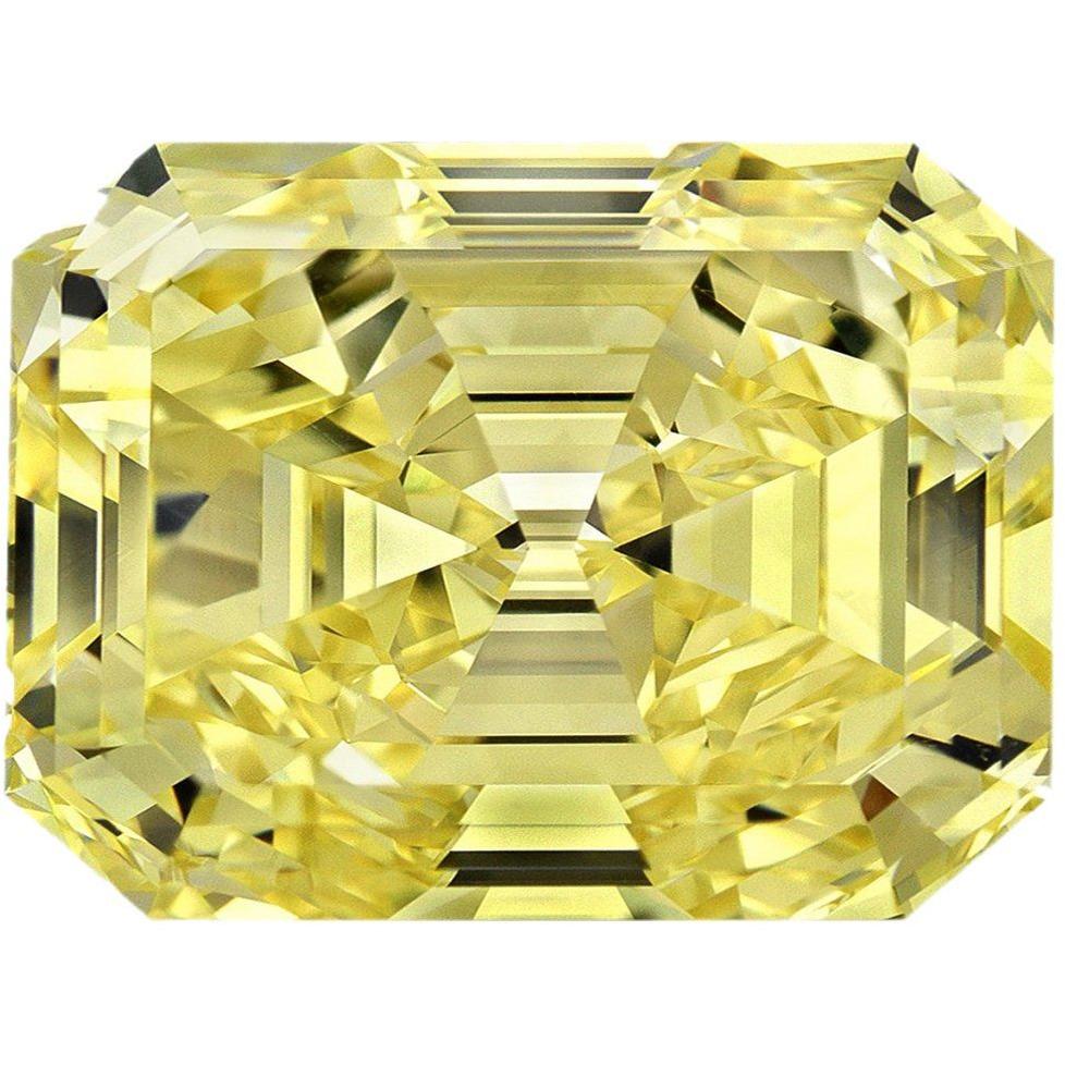 Emerald radiant Diamond Veneer Cubic Zirconia Loose Stone. EM