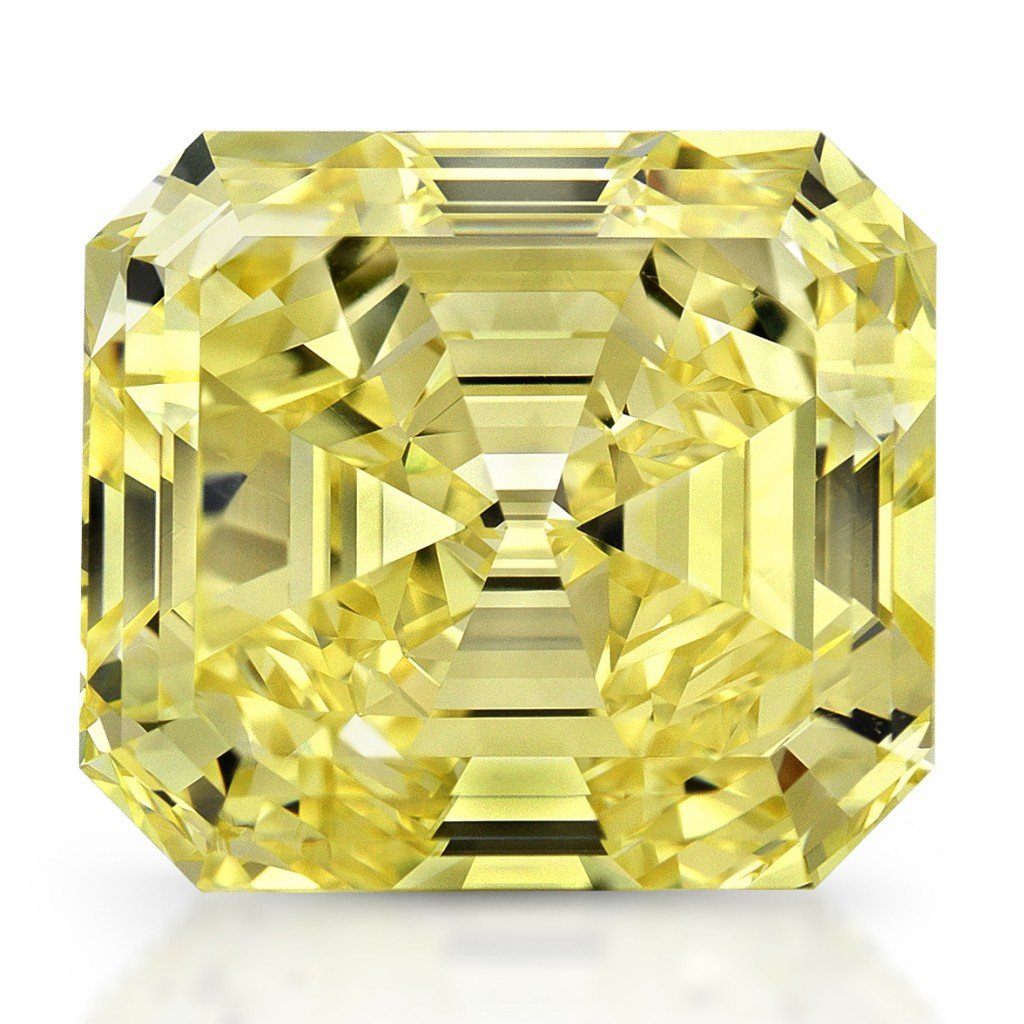 Asscher Cut Diamond Veneer Cubic Zirconia Loose Stone.