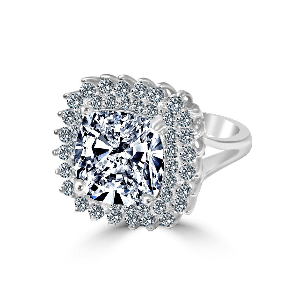 2 CT. Diamond Veneer Cubic Zirconia Ring. 635R0247