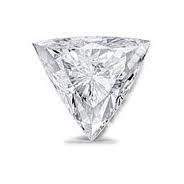 Triangle shape Diamond Veneer Cubic Zirconia Loose Stone