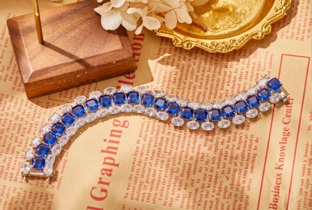 Couture Bracelet Zirconite Cubic Zirconia. 840B100