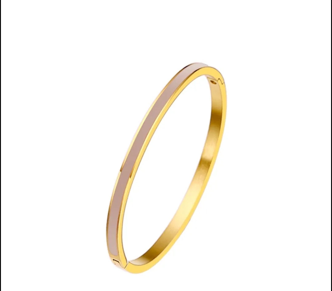 Stackable Enamel Bracelet Bangle Zirconite. 852B100