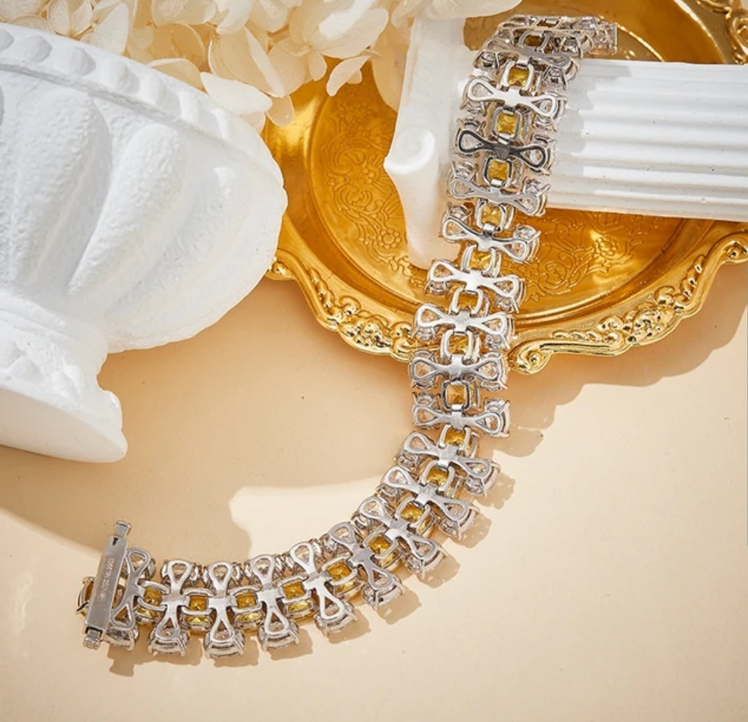 Couture Bracelet Zirconite Cubic Zirconia. 840B100