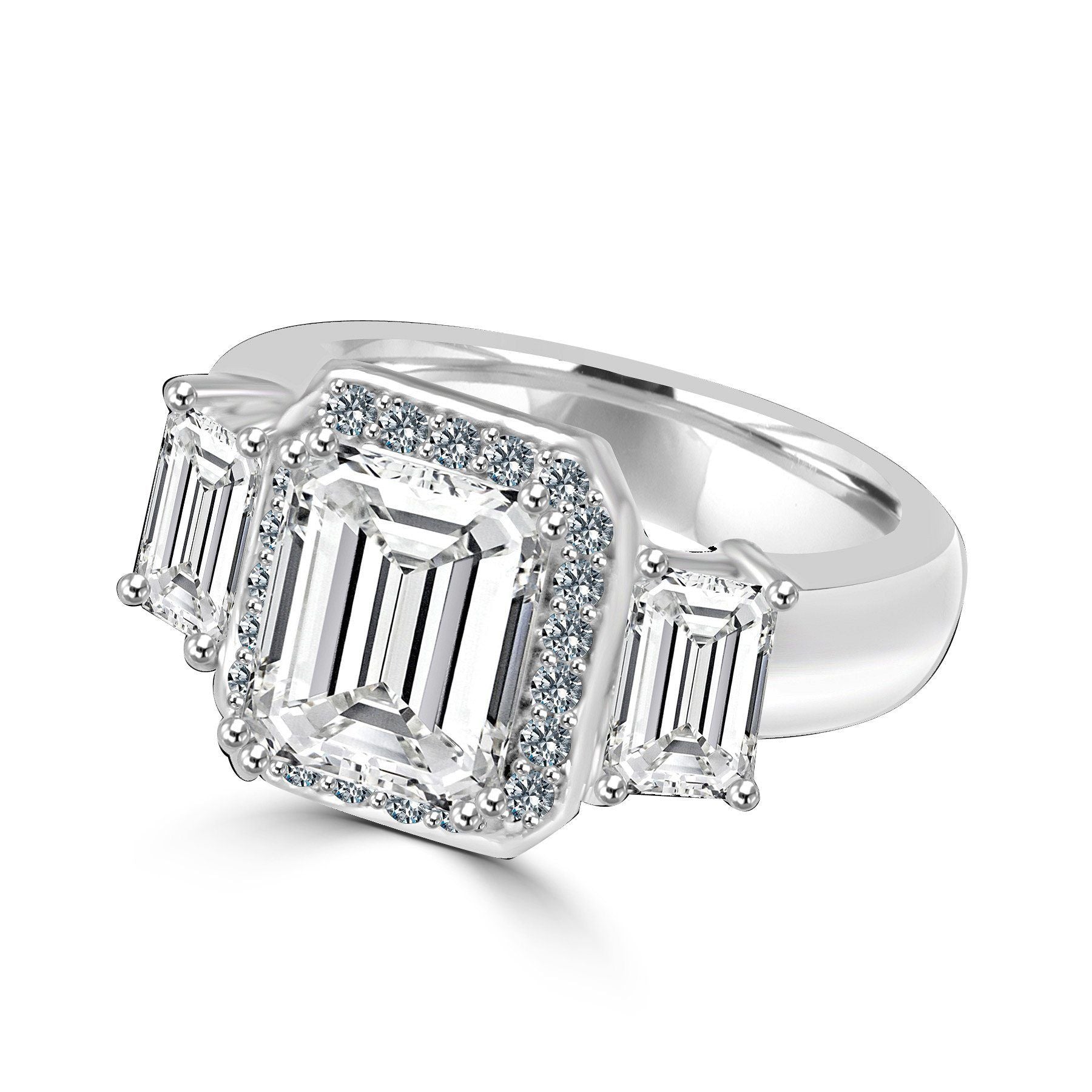 2CT Diamond Veneer Cubic Zirconia Ring. 635R72227