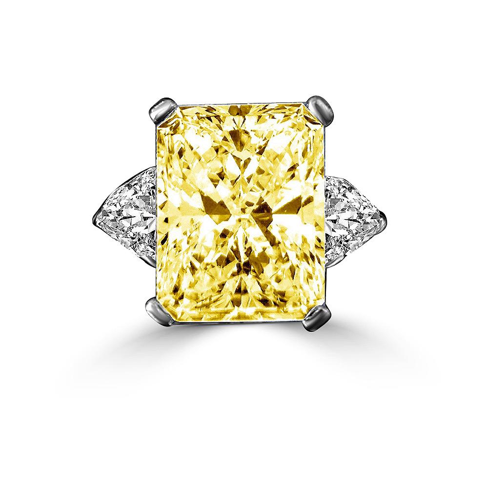 Radiant Diamond Veneer Cubic Zirconia Ring. 635R72098