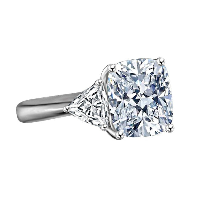 10CT Cushion Diamond Veneer Cubic Zirconia Ring. 635R71199