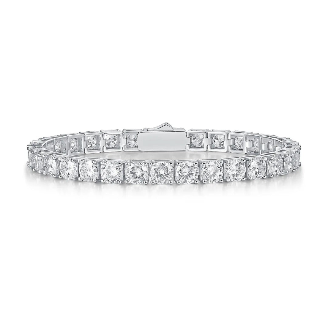 Tennis Bracelet Round Cubic Zirconia. 635B1570