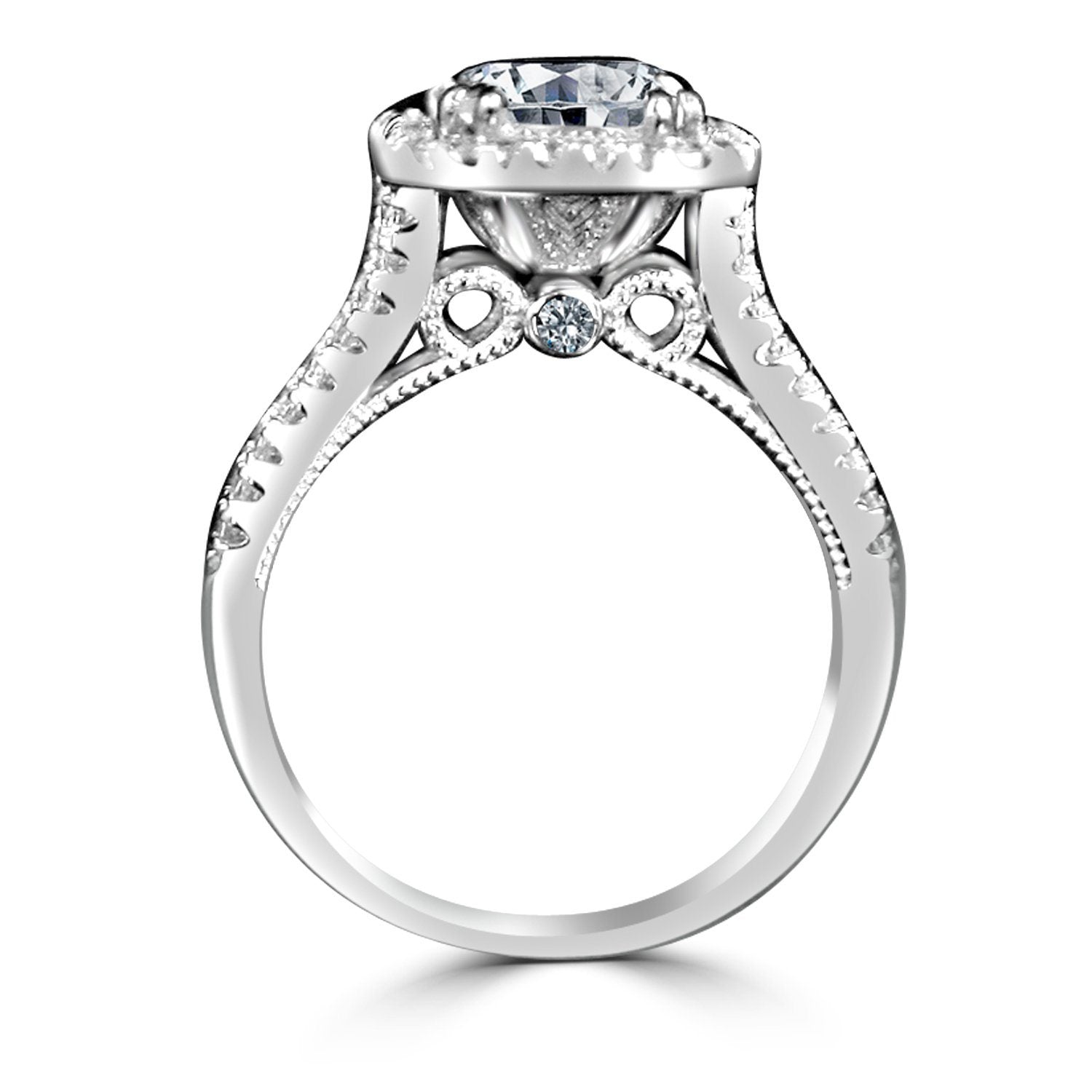 2 CT  Diamond Veneer Cubic Zirconia Ring. 635R4013