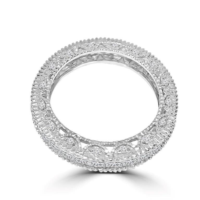 1.5CT Emerald cut Cubic Zirconia Engagement Ring Set. 635R12997