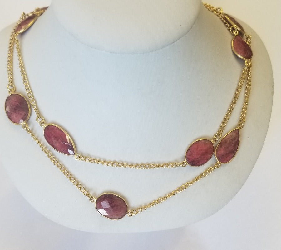 Gem Stations Necklace. Final Sale. 678nx7