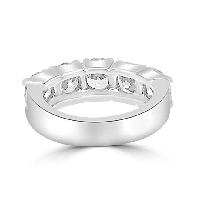 Cubic Zirconia Top Eternity Band Ring. 501R20301