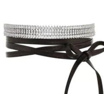 Zirconite Cubic Zirconia Choker Necklace. Final Sale 710c0840