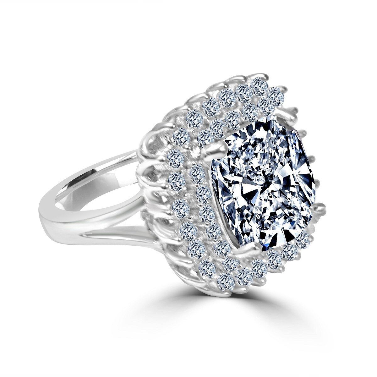 2 CT. Diamond Veneer Cubic Zirconia Ring. 635R0247