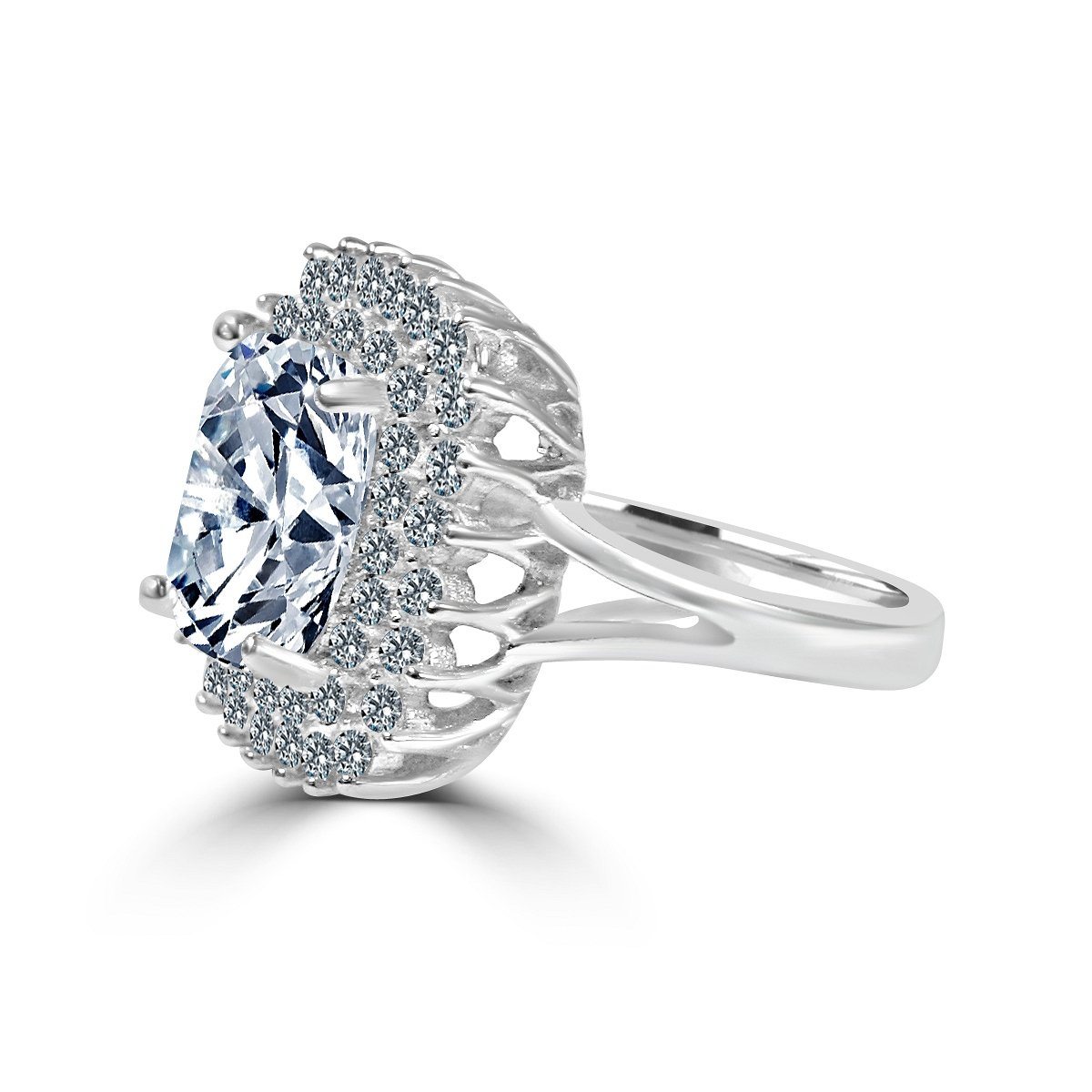 2 CT. Diamond Veneer Cubic Zirconia Ring. 635R0247