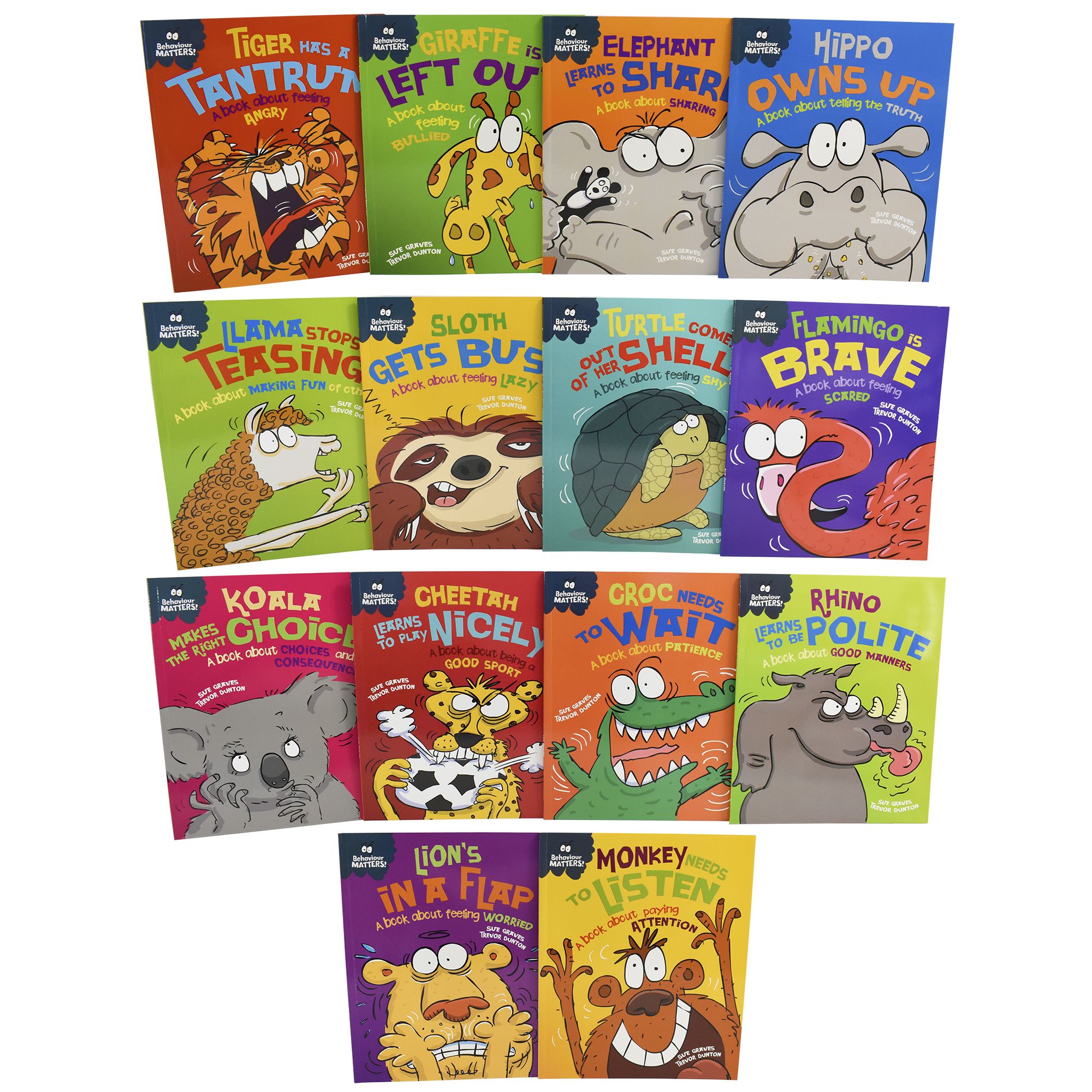 Behaviour Matters 14 Books Collection Set By Sue Graves - Ages 4-7 - Paperback
