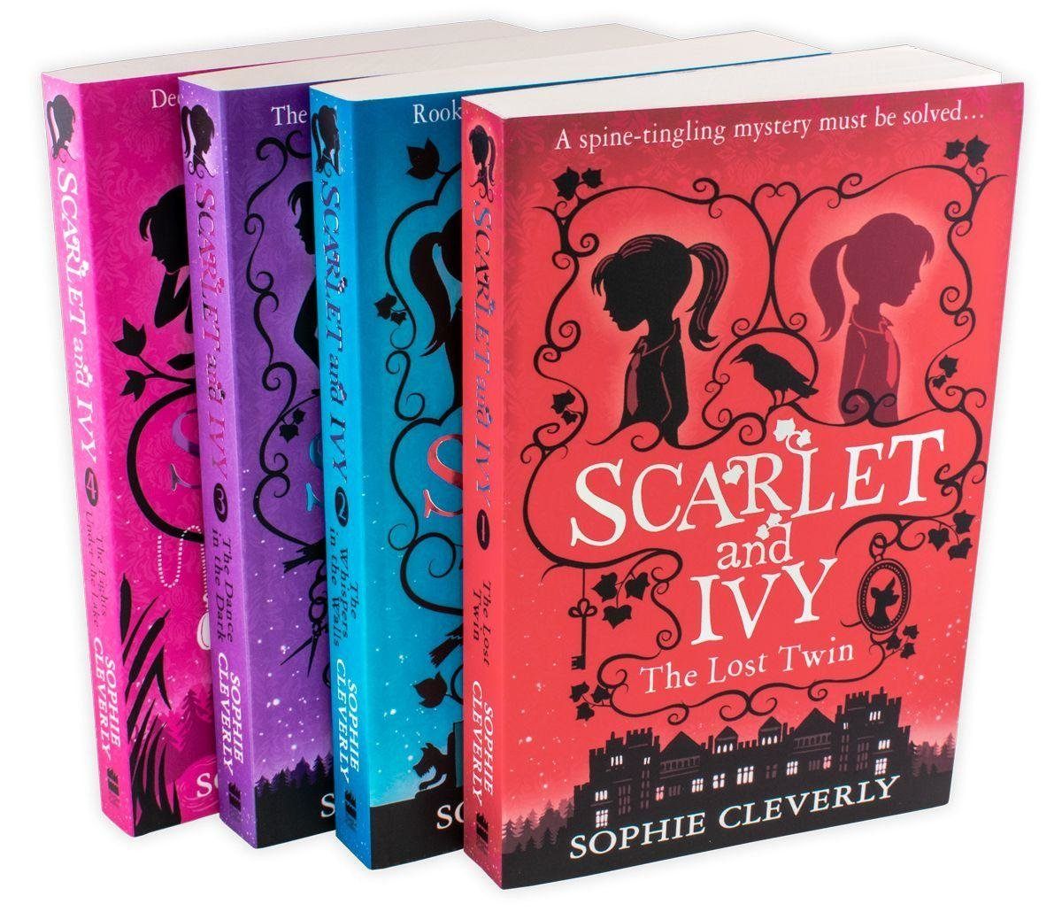 Scarlet and Ivy Collection 4 Books Set - Ages 9-14 - Paperback - Sophie Cleverly