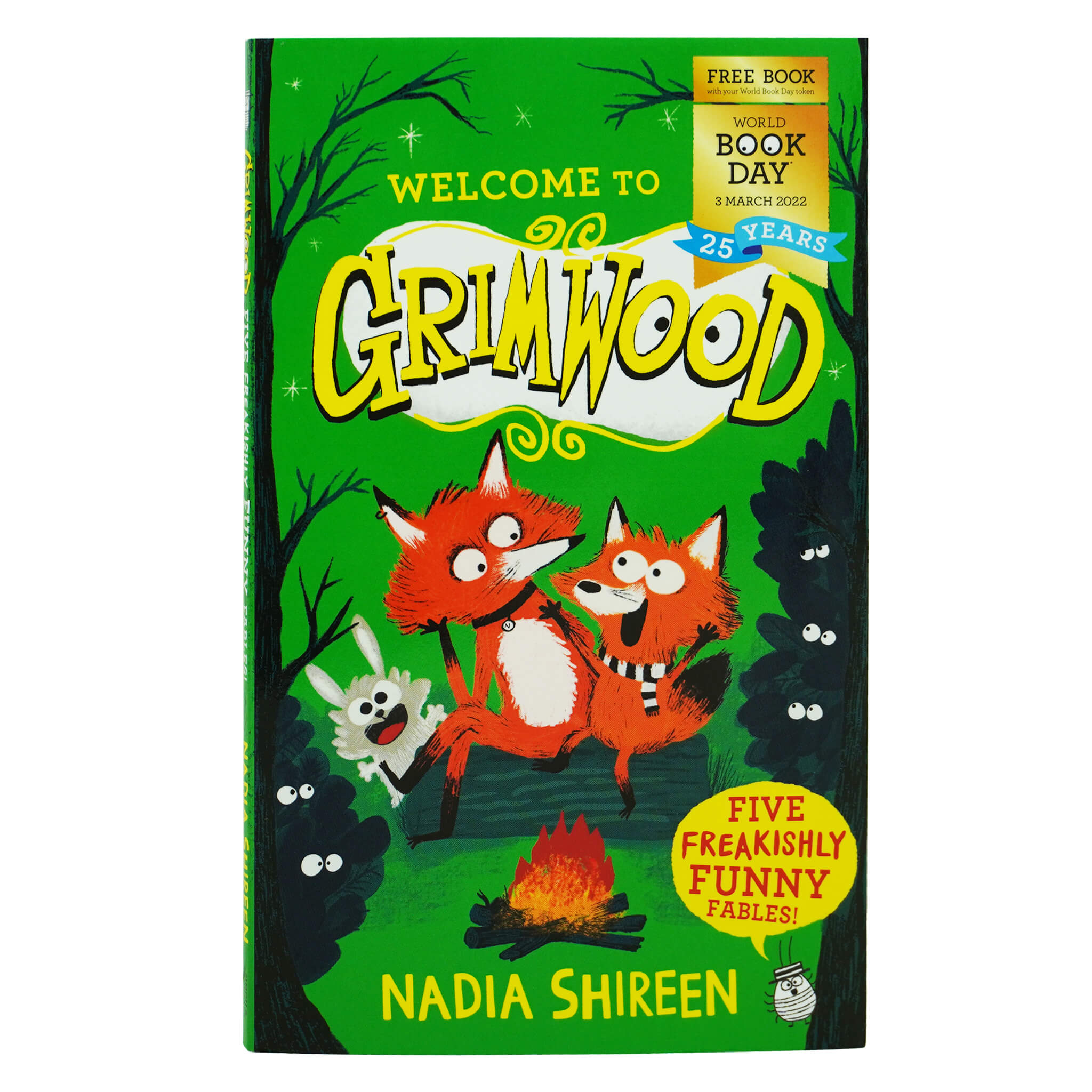 Grimwood: Five Freakishly Funny Fables: World Book Day 2022 By Nadia Shireen - Ages 7+ - Paperback
