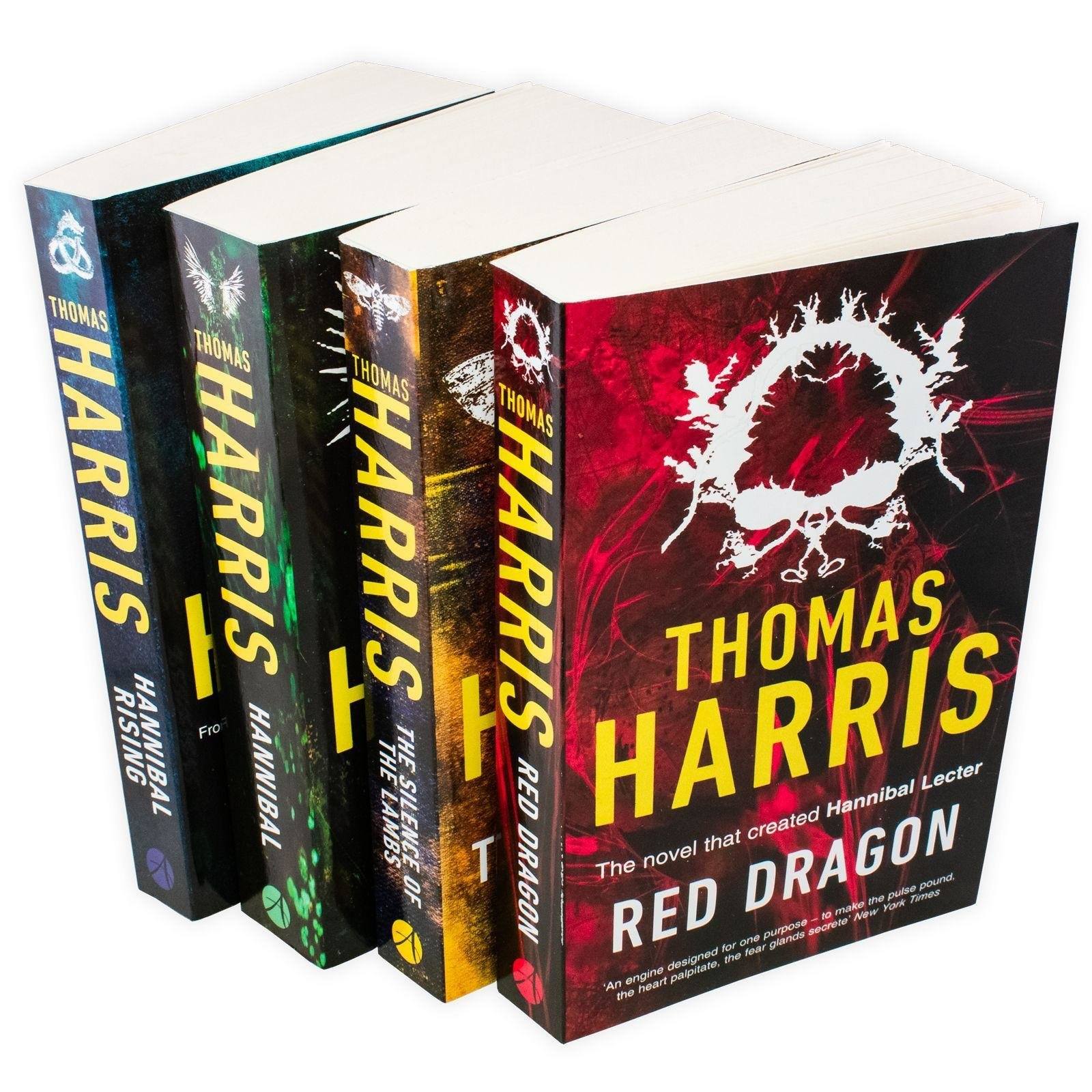 Hannibal Lecter by Thomas Harris: Book 1-4 Collection Set - Fiction - Paperback