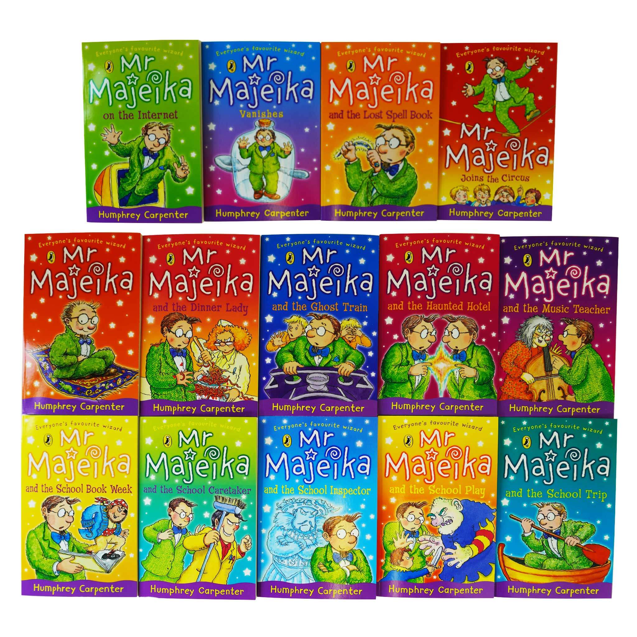 Mr Majeika Collection 14 Books Set By Humphrey Carpenter - Ages 5-9 - Paperback