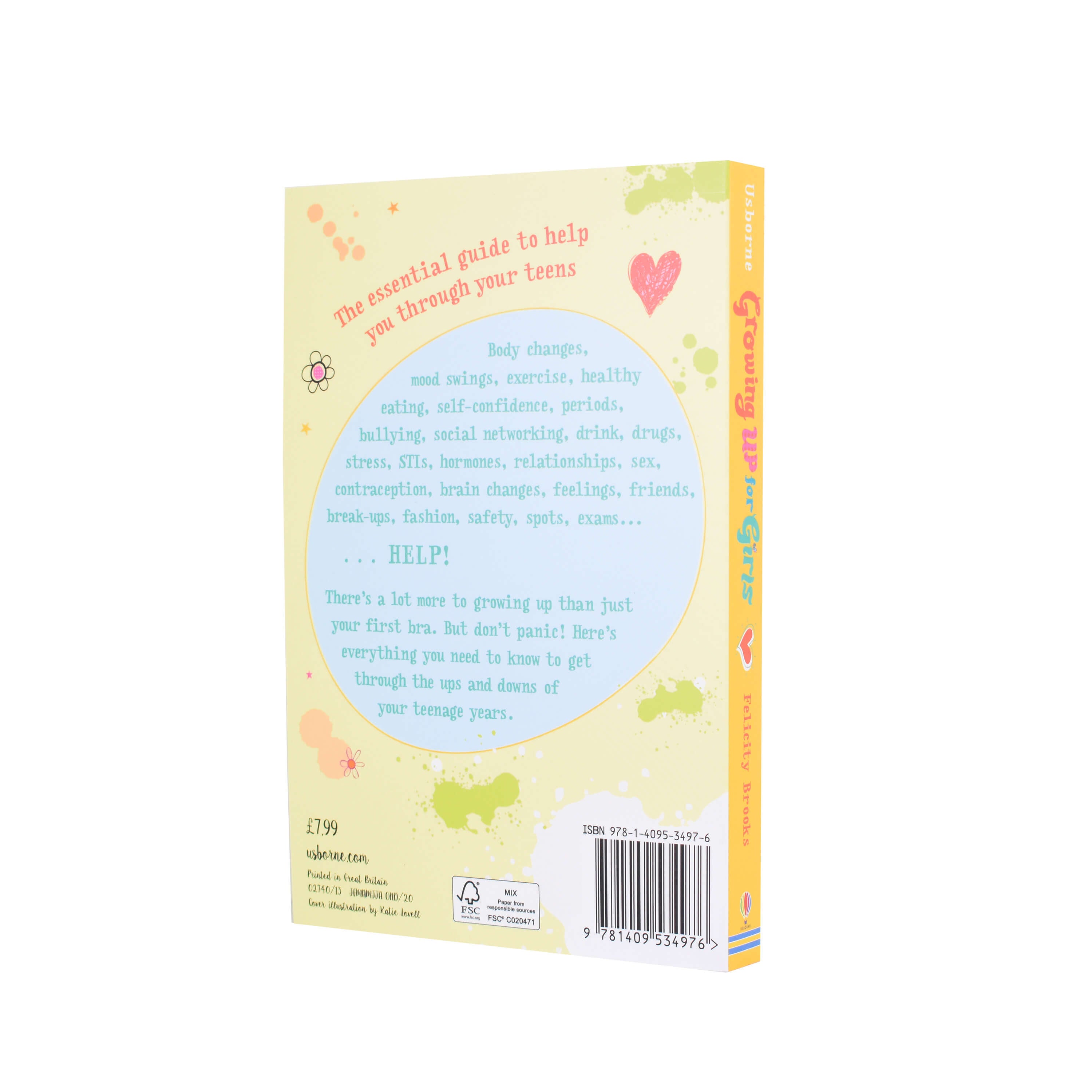 Growing Up for Girls By Felicity Brooks - Age 9-14 - Paperback