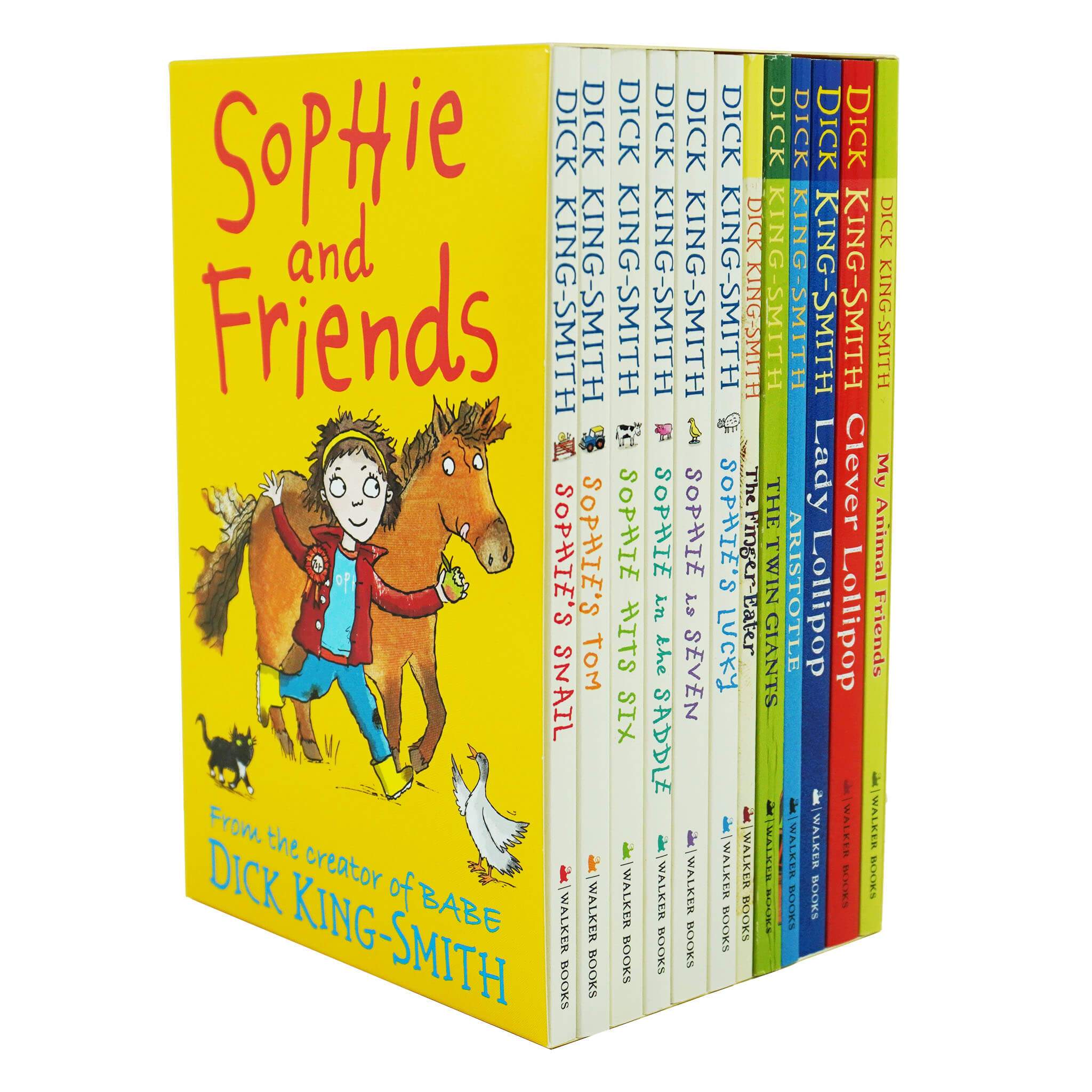 Sophie and Friends Series Books 1-12 Collection Set By Dick King-Smith - Ages 4+ - Paperback
