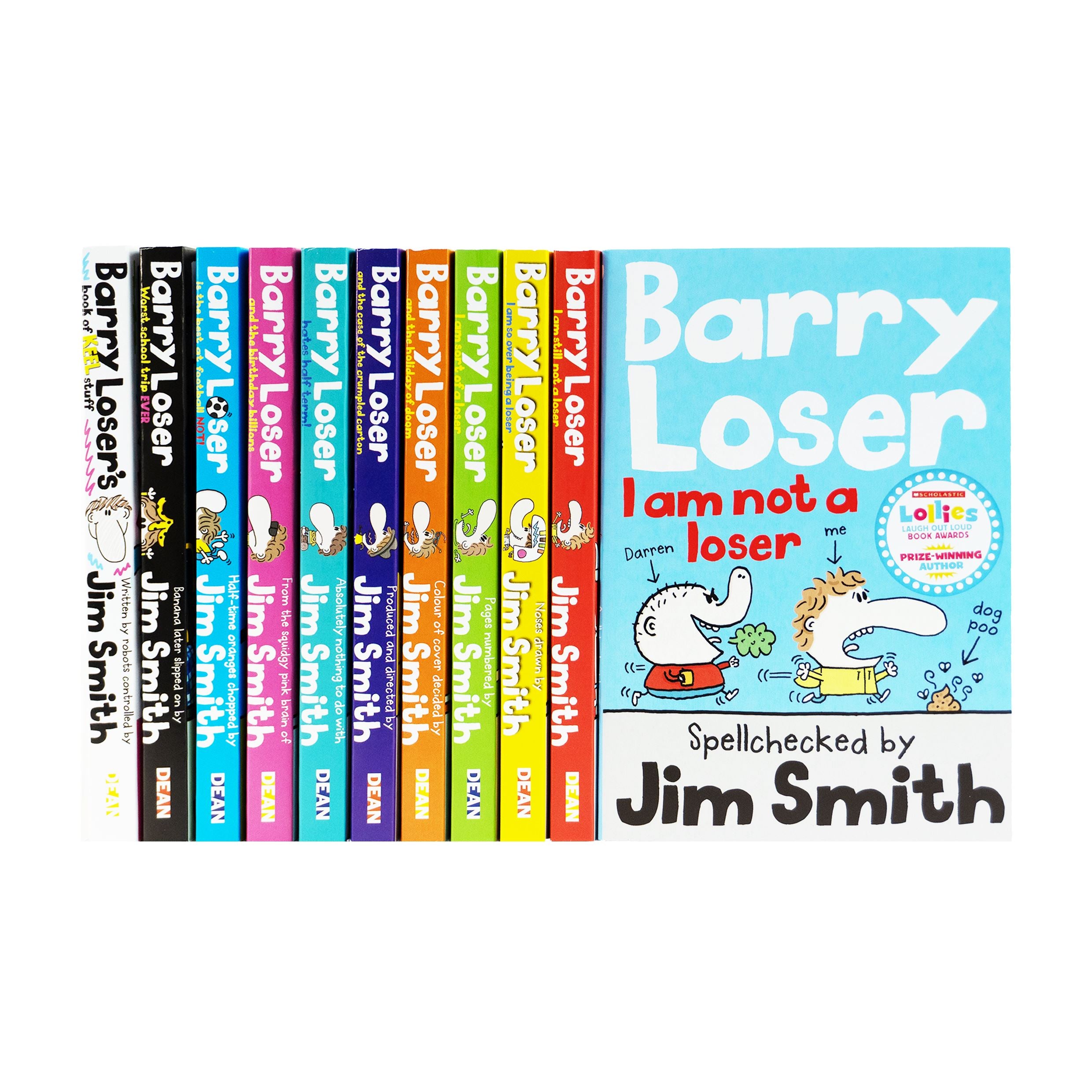 Barry Loser Series By Jim Smith 11 Books Collection Set - Ages 7-9 - Paperback