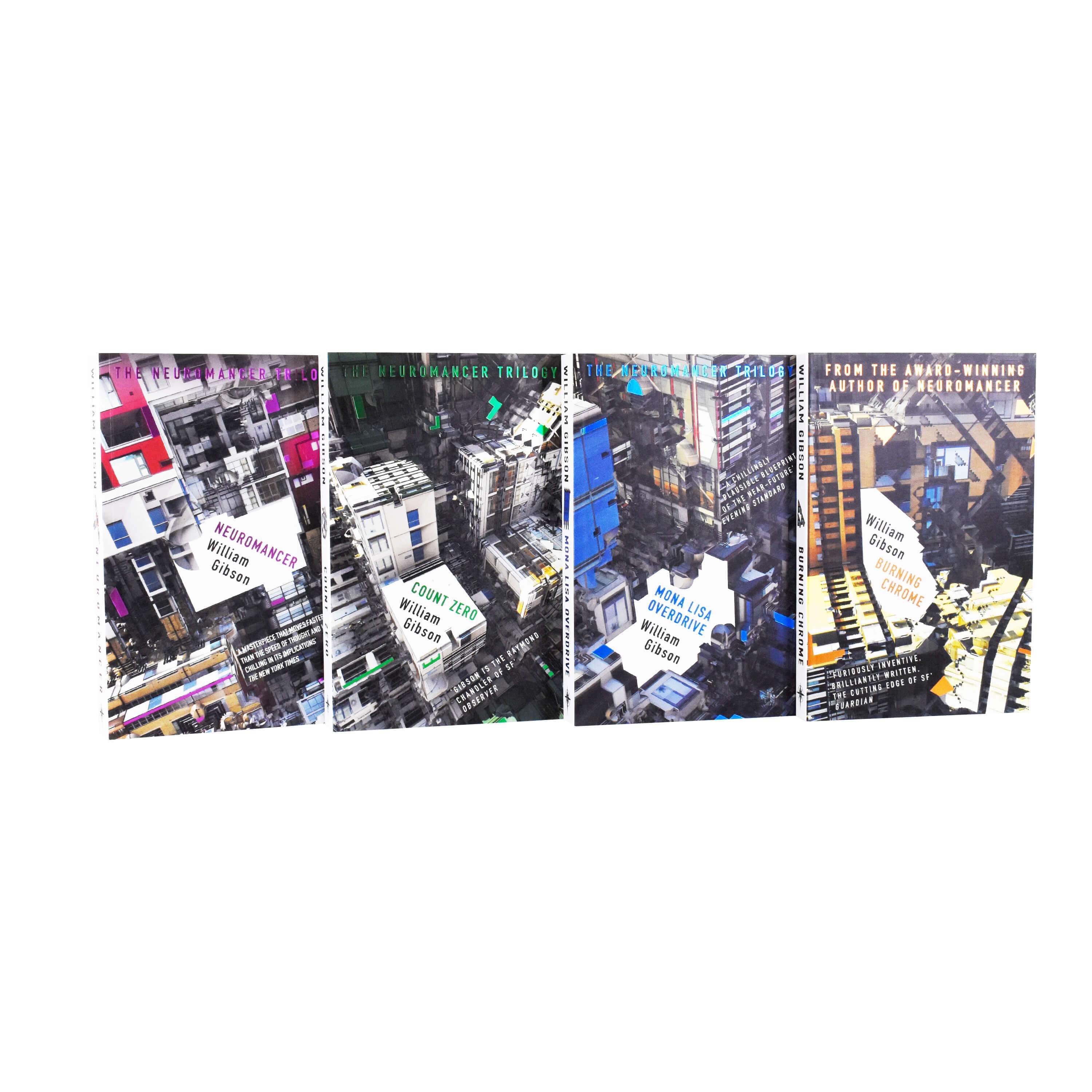 Sprawl Series by William Gibson 4 Books Collection Set - Fiction - Paperback