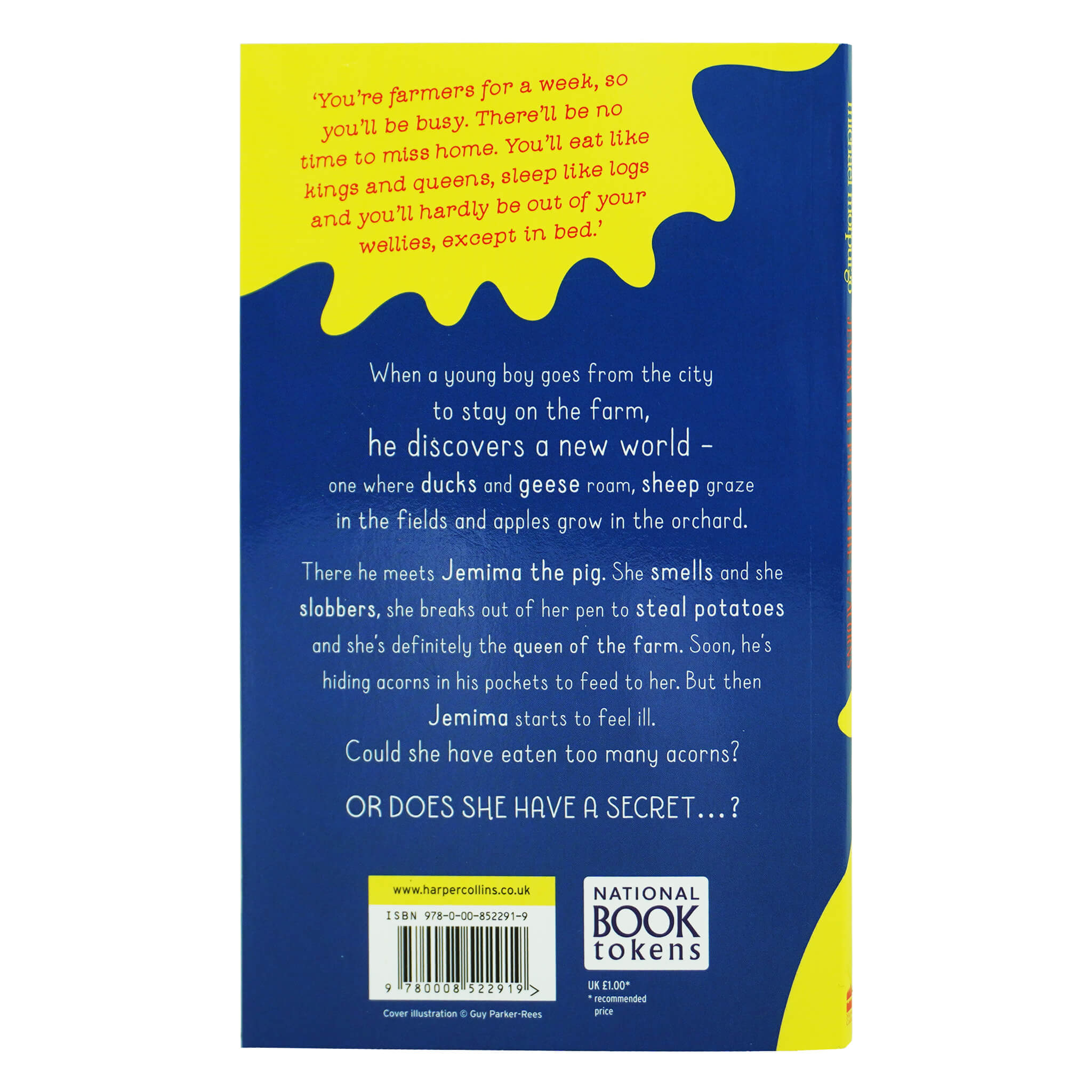 Jemima the Pig and the 127 Acorns: WBD 2022 By Michael Morpurgo - Ages 5-8 - Paperback