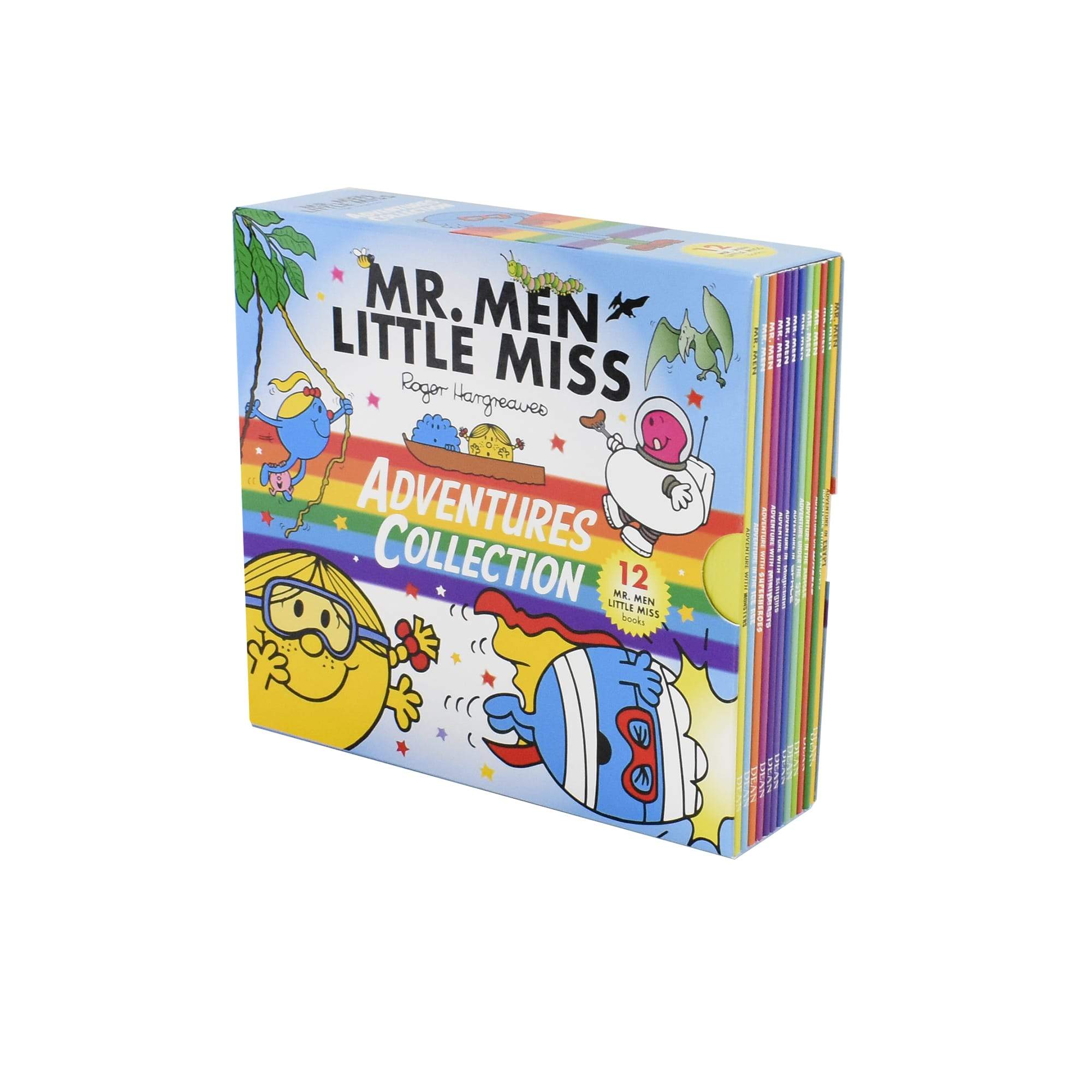 Mr. Men & Little Miss Adventures by Roger Hargreaves 12 Books Collection Box Set - Ages 3+ - Paperback