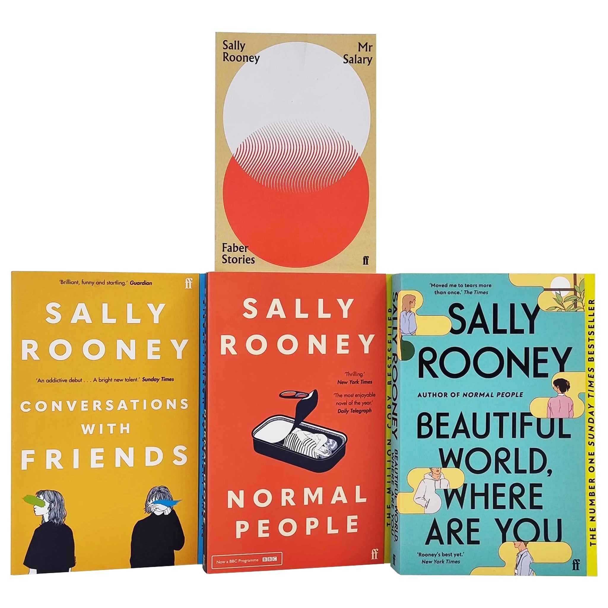 Sally Rooney Collection 4 Books Set - Fiction - Paperback