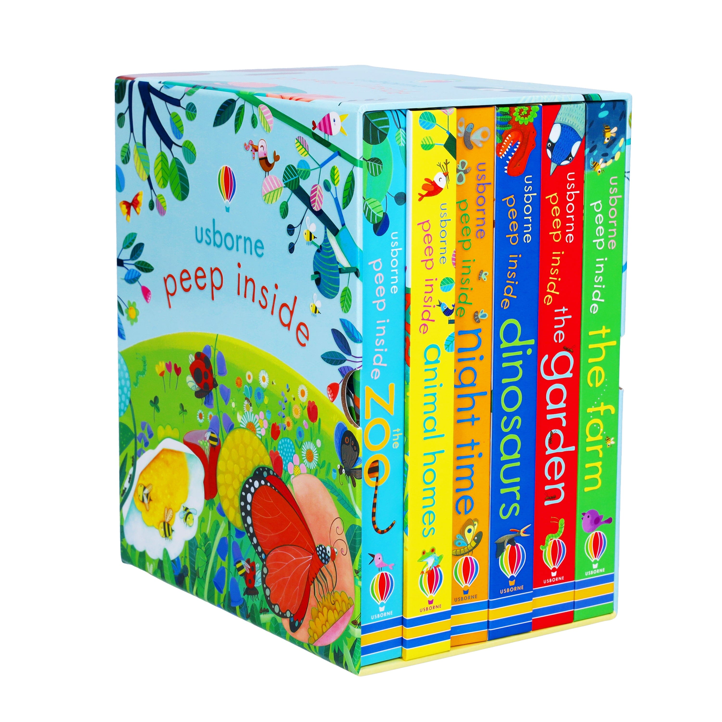 Peep Inside Complete 6 Books Collection By Usborne - Ages 2+ - Board Books