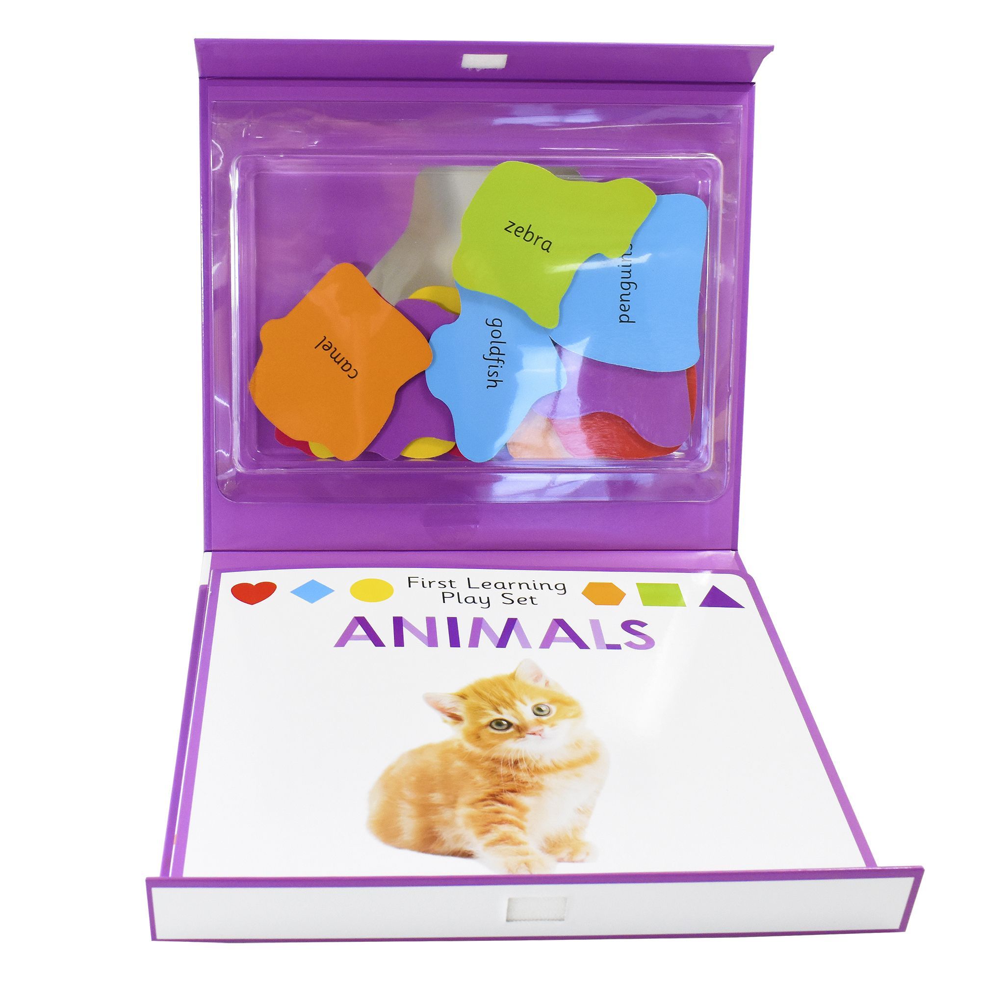First Learning Play Set: Animals by Priddy Books - Ages 0-5 - Board Book