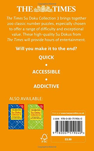 The Times Sudoku Collection 3