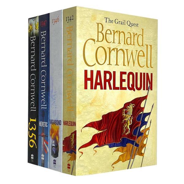 The Grail Quest Series by Bernard Cornwell 4 Books Collection Set - Fiction - Paperback