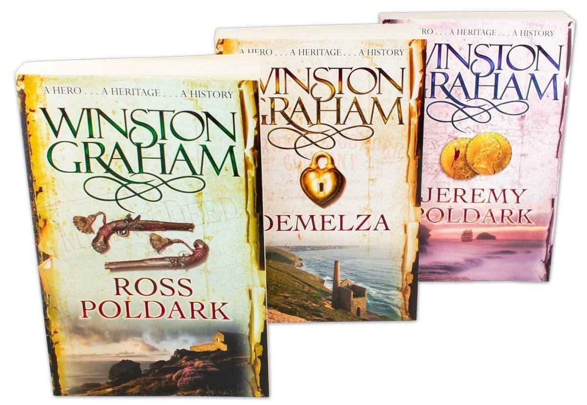 Poldark by Winston Graham: Books 1-3 Collection Set - Fiction - Paperback