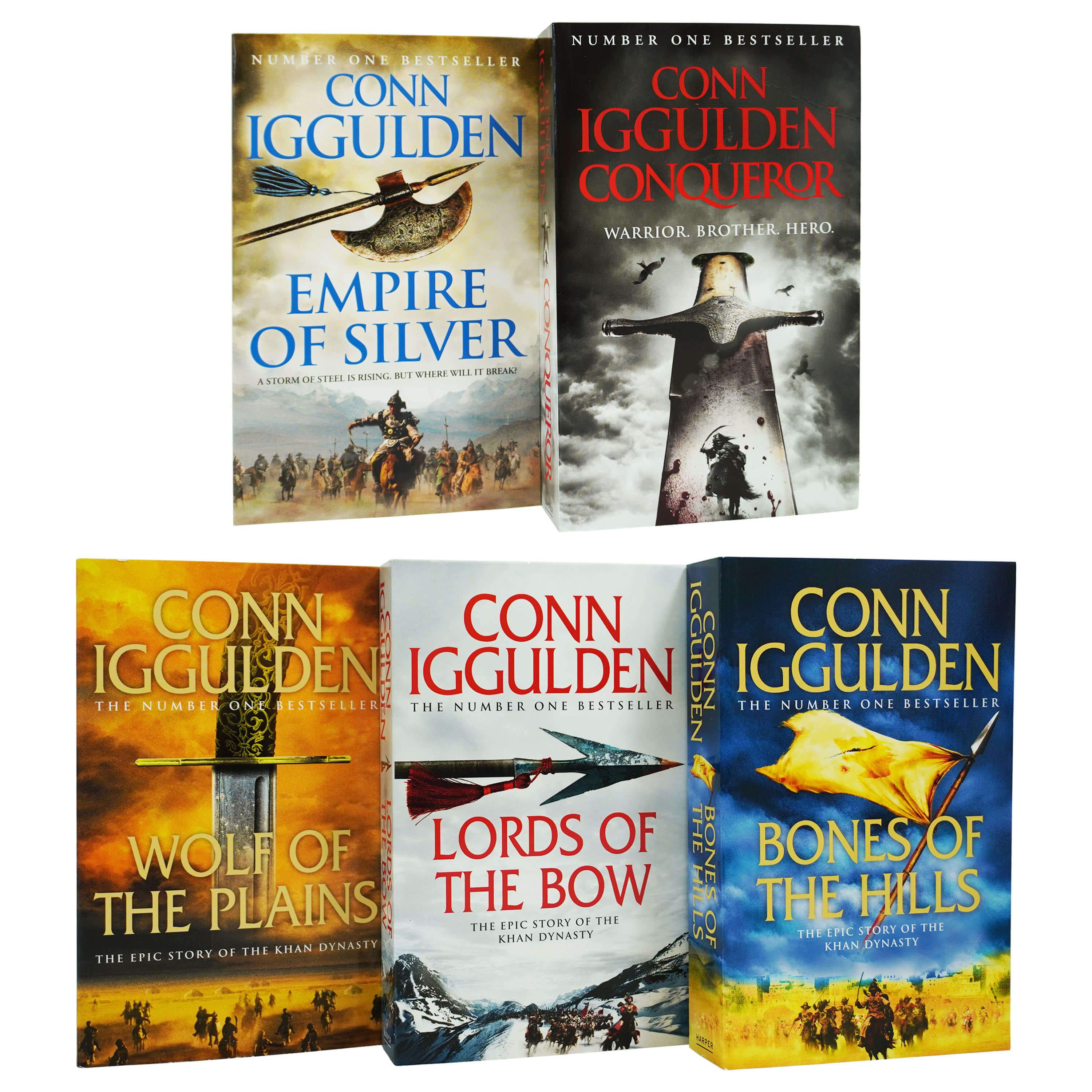 Conqueror Series 5 Books Collection Set by Conn Iggulden - Adult - Paperback