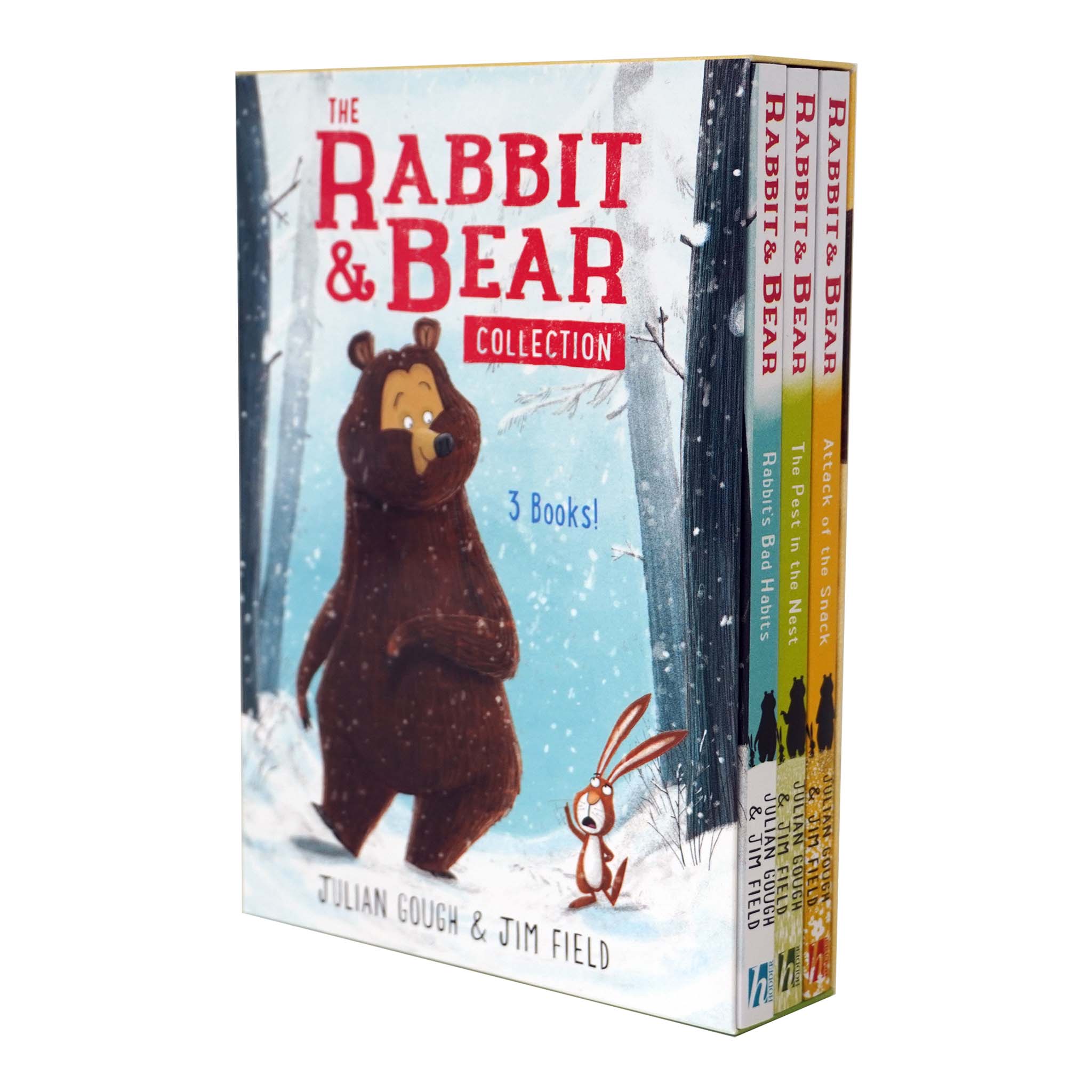 The Rabbit and Bear Collection 3 Books Set By Julian Gough & Jim Field - Ages 5-8 - Paperback