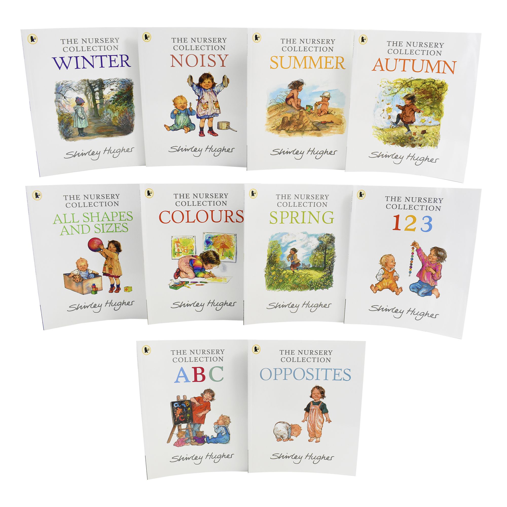 The Nursery Collection by Shirley Hughes 10 Books Set - Age 0-5 - Paperback