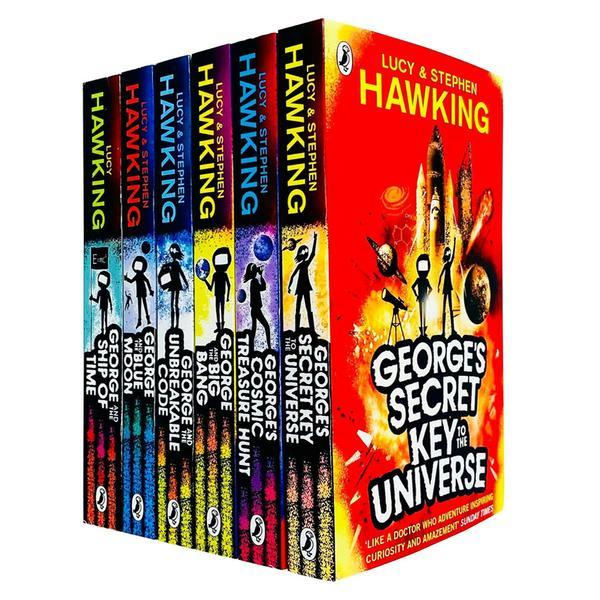 George's Secret Key Series by Lucy Hawking & Stephen Hawking 6 Books Collection Set - Ages 7-11 - Paperback