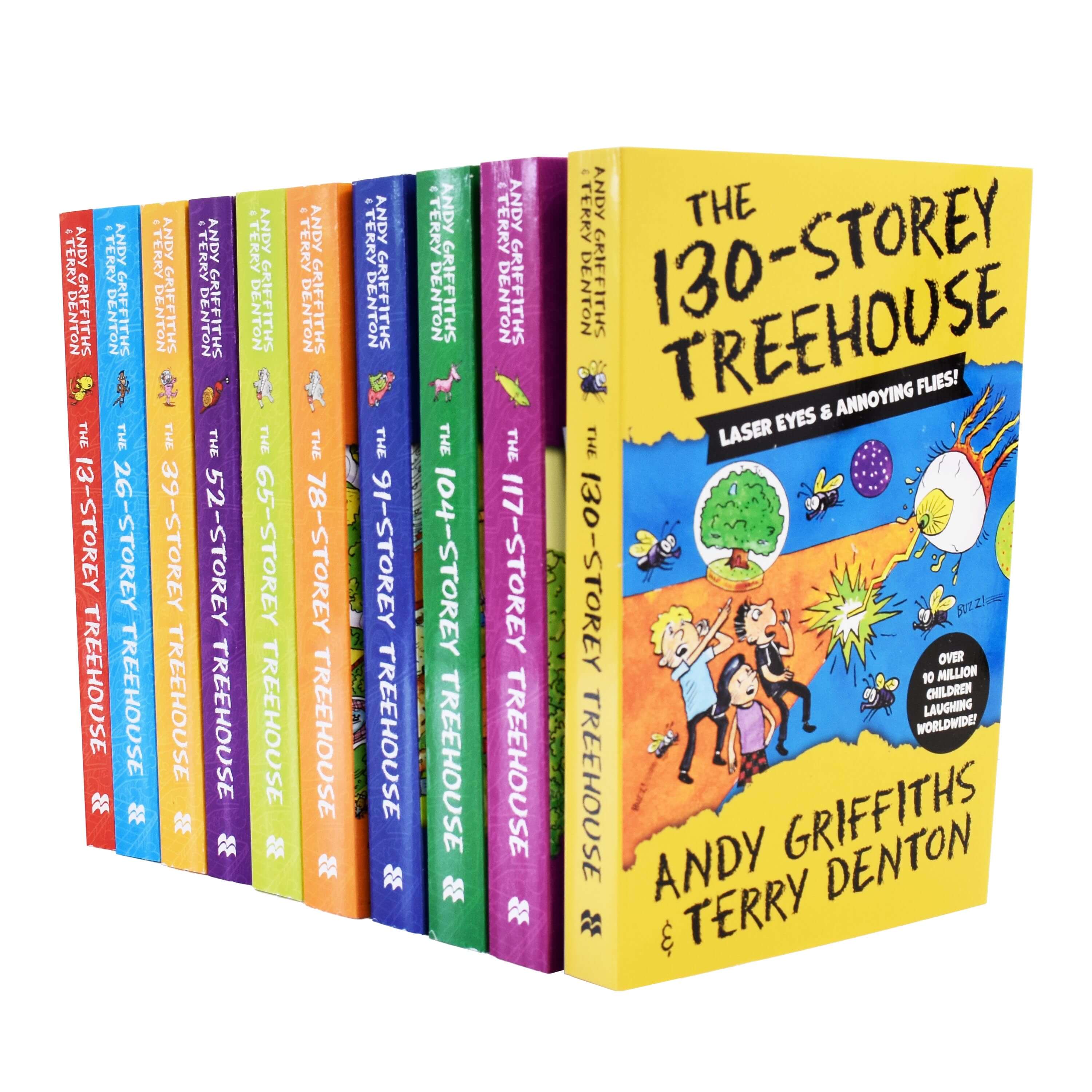 The Treehouse Series 10 Book Collection by Andy Griffiths & Terry Denton - Ages 5-11 - Paperback