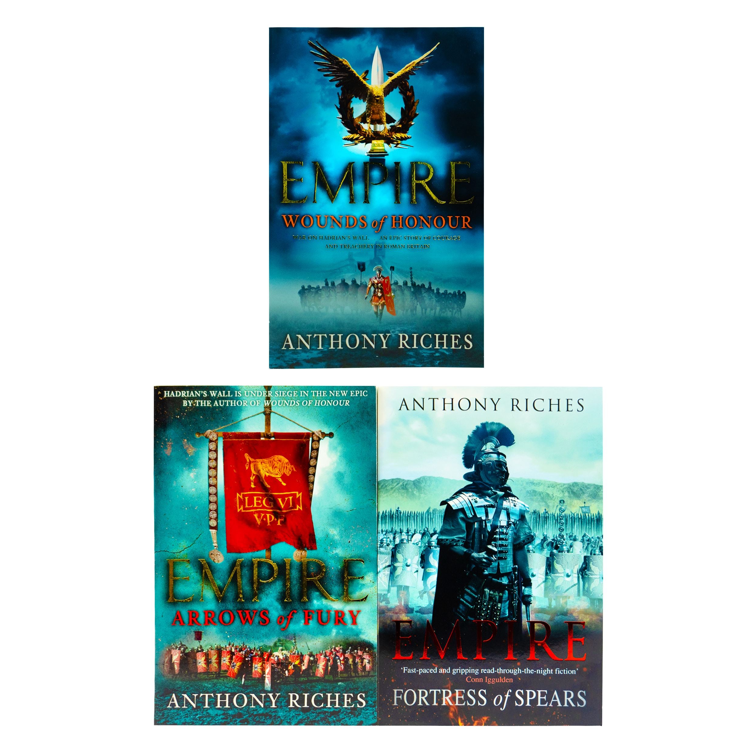 Empire Series By Anthony Riches 3 Books Collection Set - Fiction - Paperback